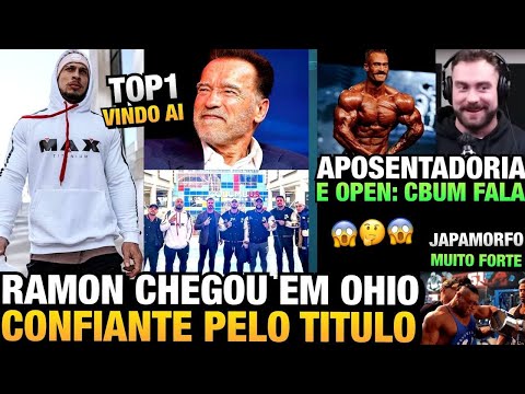 RAMON CHEGOU EM OHIO - CBUM FALA SOBRE APOSENTADORIA E SUBIR NA OPEN + WILLIAM E JAPA