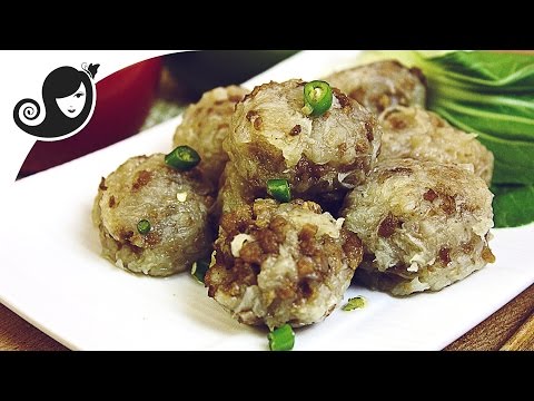 Mauritian Chayote Dumplings (Niouk Yen / Boulette Chouchou Mauricien | Vegan/Vegetarian Version)