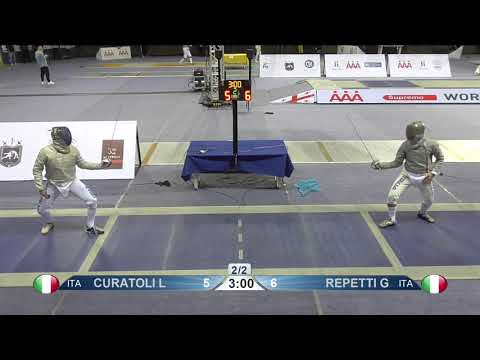 2022 164 T16 03 M S Individual Tbilisi GEO WC BLUE CURATOLI ITA vs REPETTI ITA