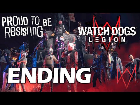 WATCH DOGS LEGION Gameplay Walkthrough Part 17 - ENDING - No Commentary (FULL GAME)