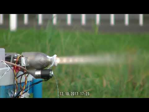 Dawn Aerospace B200 thruster — steady state hot fire test