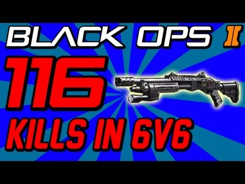 Black Ops 2 116 Kills w/R870 in 6v6 Domination!