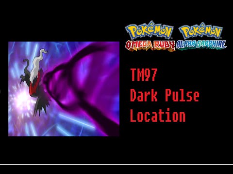 How To Find TM97 Dark Pulse Pokemon Omega Ruby Alpha Sapphire Location