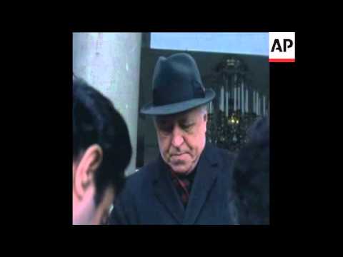 SYND 3 2 70 SOVIET AMBASSADOR VISITS THE ELYSEE PALACE