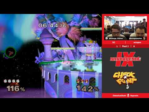 SmashPoint IX Melee - Pool 2 - GG vs Octopus
