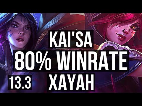 KAI'SA & Sett vs XAYAH & Rakan (ADC) | 80% winrate, 16/2/9, Dominating | EUW Grandmaster | 13.3