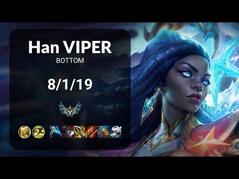 Han Viper Senna vs Caitlyn BOTTOM - KR CHALLENGER Patch 15.10