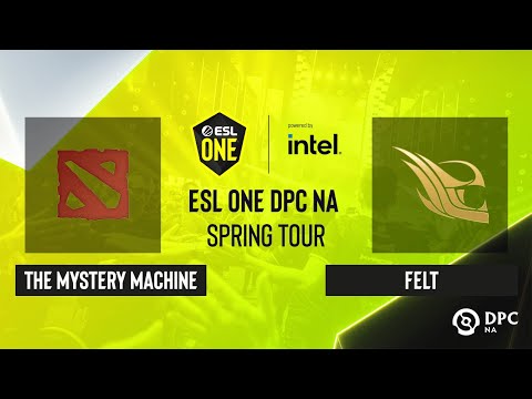 Dota2 - felt vs The Mystery Machine - Game 2 - ESL One DPC NA Spring