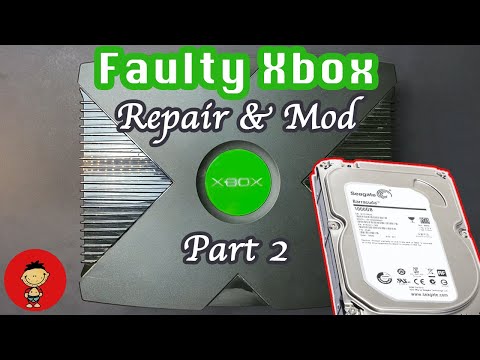 Modded Xbox 1TB Hard Drive Upgrade - Retro Console Repair