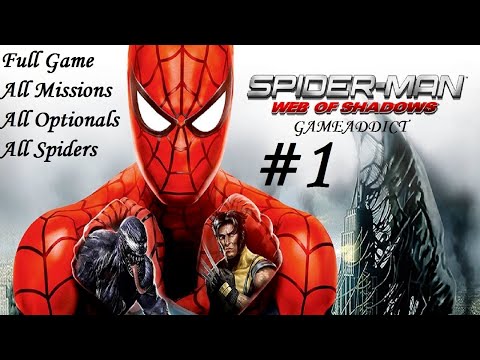 Spider-Man: Web of Shadows : Full Game 100% Completion Walkthrough : Part : 1
