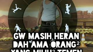 Download lagu STORY WHATSAPP FREE FIRE || Kata Kata buat teman² kalian yang suka milih-milih teman mabar mp3
