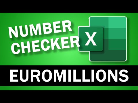 How to Build a Euromillions Number Checker in Excel