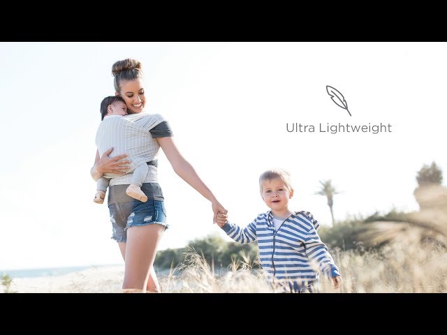 ergobaby aura wrap coral dots
