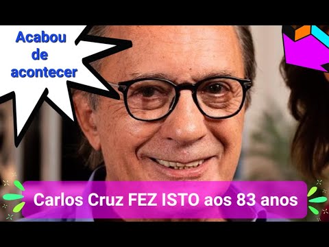 Carlos Cruz DID THIS AT 83 — it just happened