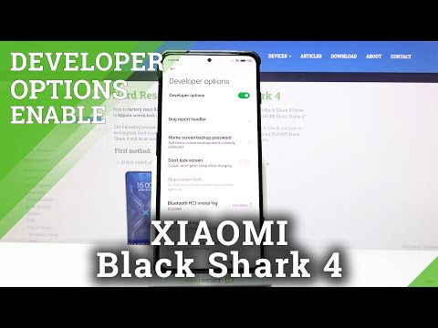 How to Enable Developer Mode on Xiaomi Black Shark 4 - Boot Developer Options