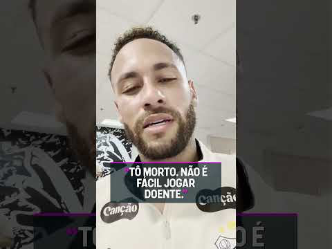 O NEYMAR JOGOU DOENTE CONTRA O CORINTHIANS! #shorts