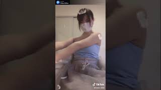 《エロTikTok》『谷間』薄着で上半身ダンス