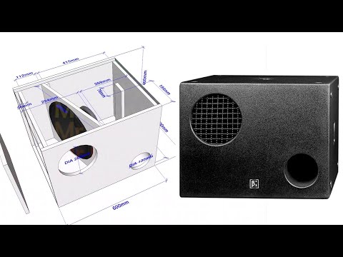 [PLAN]15" Beta Three Subwoofer Bandpass 6th Order