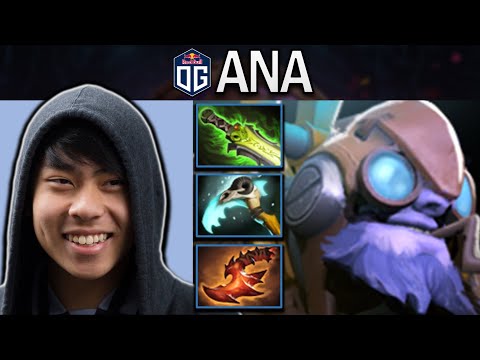 OG.ANA SMURF TINKER WITH 24 KILLS & VYSE - DOTA 2 7.31 GAMEPLAY