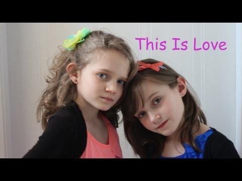 Sapphire 10yrs and Skye 7yrs Singing - This Is Love by Will.I.Am ft. Eva Simons THE VOICE UK