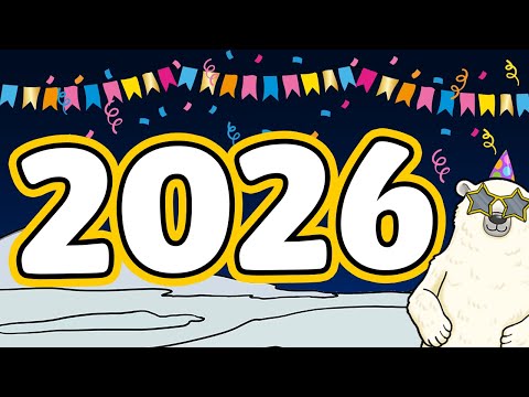 🎉 30-Second New Year Countdown for Kids | Auld Lang Syne Singalong | Sensory-Friendly & Low Noise