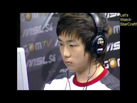[2008 GomTV MSL S4] Ro32 Group B - Match 1 -  Bisu vs Jaedong on Blue Storm