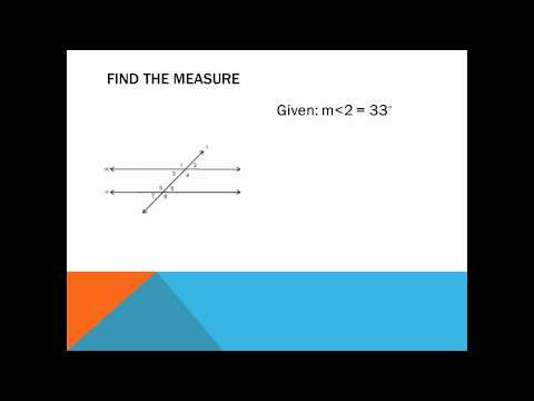 Lesson 4: Same-side Interior and Same-side Exterior Angles