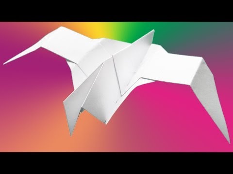 Tagak Paper Origami – How to Make a Paper Bird. Video Tutorial. | The Secrets of ...
