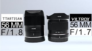 TTARTISAN 56mm f/1.8 Vs Viltrox AF 56mm f/1.7 lens Lens Review | Nikon Zf C