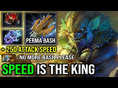 SPEED IS KING 1st Item Madness Unlimited Bash Carry Slardar +250 Attack Speed EZ MMR Dota 2