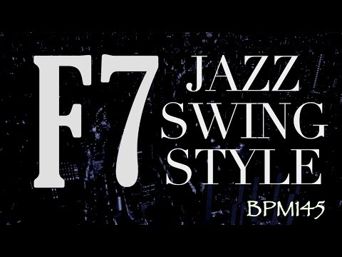 F Mixolydian (F7) Jazz Backing Track - Swing Style