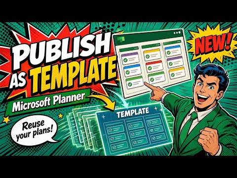 Microsoft Planner: Publish as Template Microsoft Planner: Publish as Template