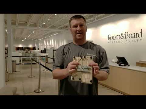 How to safely connect and disconnect your sectional sofa using Room & Board sectional connectors