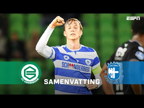 SPAKENBURG scoort 3⃣ keer tegen EREDIVISIONIST! 😱 | Samenvatting FC Groningen - SV Spakenburg