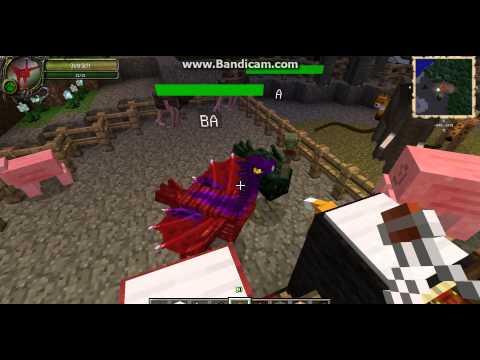 čarovný minecraft šlachteni pštrosú