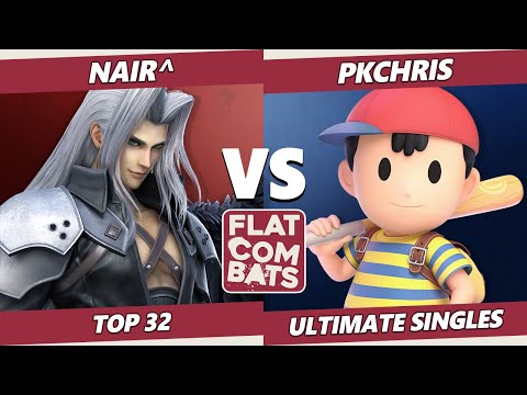 Flat Combats 5 Top 32 - Nair^ (Sephiroth) Vs. PkChris (Ness) SSBU Smash Ultimate