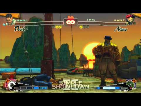 SIMPLE SHOWDOWN II - JinkJones (Dudley) v Toni Tony Tone (Akuma) [Ultra Street Fighter IV]