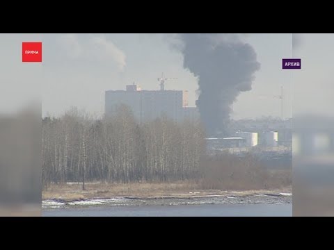 Дымка от пожаров снова затянула Красноярск