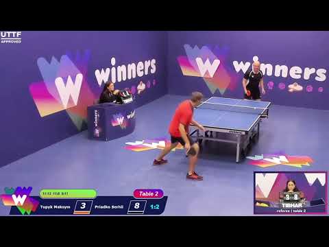 Winners League  11.09.21 Tupyk Maksym - Priadko Serhii 20:30