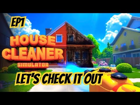 House Cleaner Simulator Ps4, Let's Check IT Out.EP1