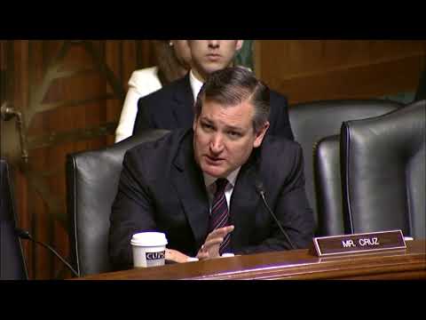 Sen. Cruz&rsquo;s Q&A w/ Director of National Drug Control Policy Nominee James Carroll at Sen. Judiciary