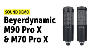 Video thumbnail for Beyerdynamic M90 Pro X and M70 Pro X (no talking) by Producing Bonedo