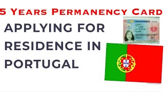 Permanency Card ##Portugal ## 5 years  // New Rules 2020 || Go Europe.Pt