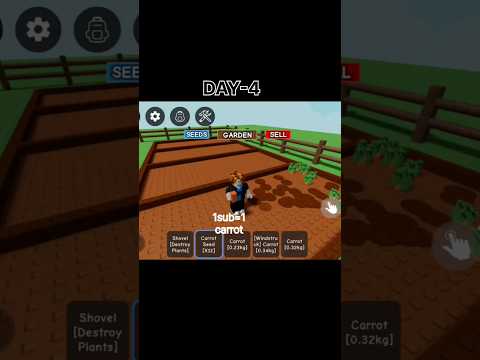 Day 4: Subscriber Carrot Sowing Begins!