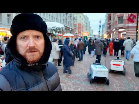 Russians CELEBRATE On Famous Moscow Street! 🇷🇺 