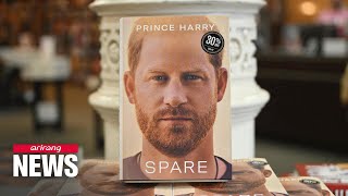 Prince Harry autobiography breaks UK sales record on first day of official release