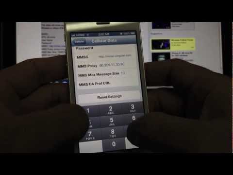 comment installer mms sur iphone 5