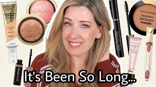 Trying MAX FACTOR 25 Years Later…The NOSTALGIA Is Real!