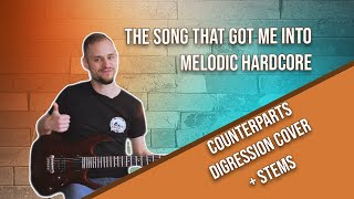 Video thumbnail for Counterparts - Digression [guitar cover + free stems] by ayeapprove