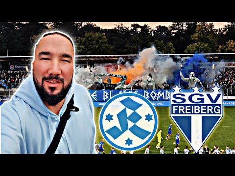 BLUE NEW YEAR'S EVE! 😱 30 YEARS OF THE BLUE BOMBERS 🔥 Stuttgarter Kickers vs. SGV Freiberg | Stad...